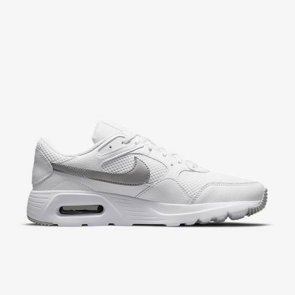 Αθλητικά Παπούτσια Nike Air Max SC γυναικεια ασπρα Πλατίνα μεταλλικός Πλατίνα | NK761UEW