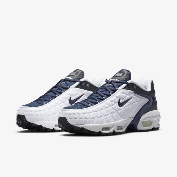 Αθλητικά Παπούτσια Nike Air Max Tailwind V SP ανδρικα ασπρα σκουρο μπλε μαυρα σκουρο μπλε | NK547VQT