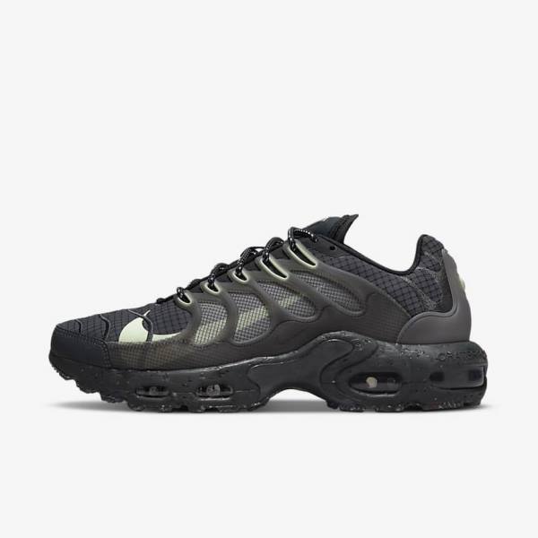 Αθλητικά Παπούτσια Nike Air Max Terrascape Plus ανδρικα μαυρα σκούρο γκρι ανοιχτο πρασινο | NK364XWT