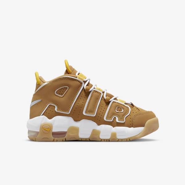 Αθλητικά Παπούτσια Nike Air More Uptempo Older παιδικα καφε ανοιχτο καφε ασπρα | NK801GJO