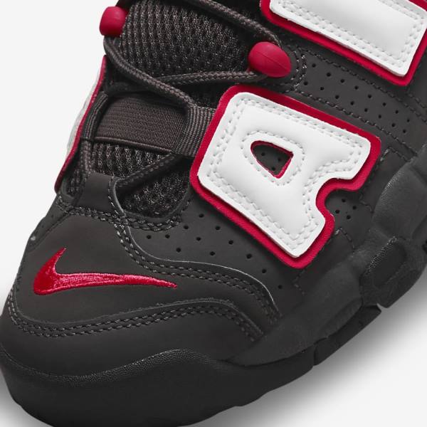 Αθλητικά Παπούτσια Nike Air More Uptempo Older παιδικα γκρι μαυρα κοκκινα ασπρα | NK914NGD