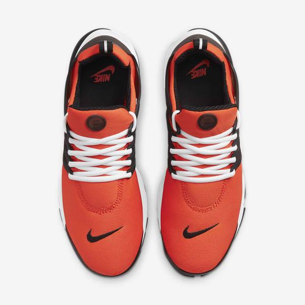 Αθλητικά Παπούτσια Nike Air Presto ανδρικα πορτοκαλι ασπρα μαυρα | NK356YPN