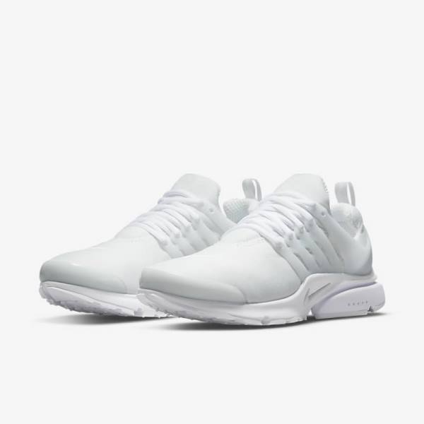 Αθλητικά Παπούτσια Nike Air Presto ανδρικα ασπρα Πλατίνα | NK546OXE