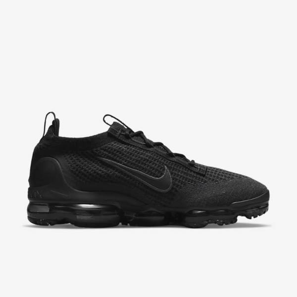 Αθλητικά Παπούτσια Nike Air VaporMax 2021 FK ανδρικα μαυρα σκούρο γκρι | NK028NUG