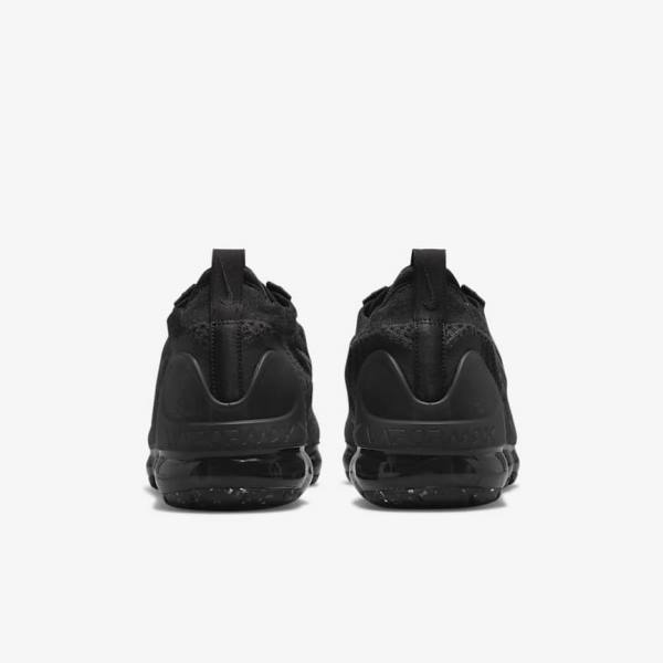 Αθλητικά Παπούτσια Nike Air VaporMax 2021 FK ανδρικα μαυρα σκούρο γκρι | NK028NUG