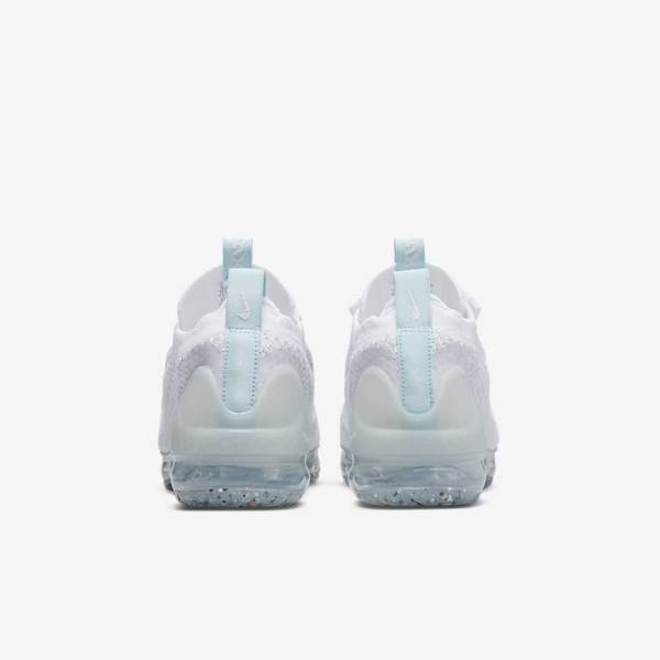 Αθλητικά Παπούτσια Nike Air VaporMax 2021 FK Older παιδικα ασπρα | NK049BDP