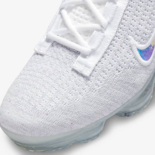 Αθλητικά Παπούτσια Nike Air VaporMax 2021 FK Older παιδικα ασπρα | NK049BDP