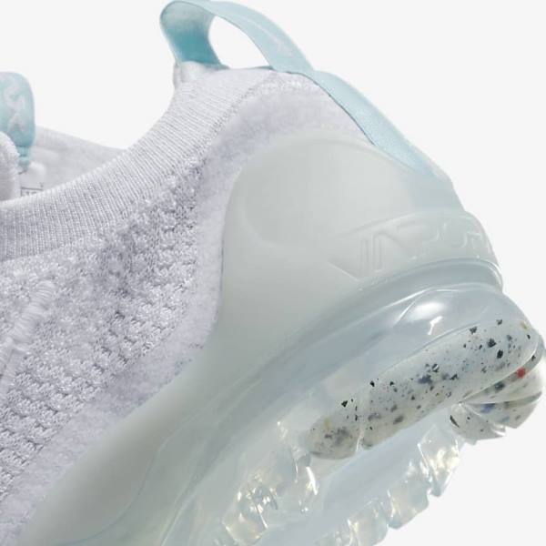 Αθλητικά Παπούτσια Nike Air VaporMax 2021 FK Older παιδικα ασπρα | NK049BDP