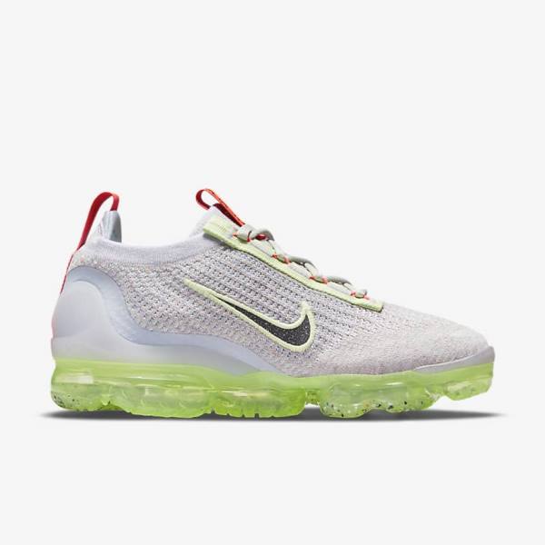 Αθλητικά Παπούτσια Nike Air VaporMax 2021 FK γυναικεια ανοιχτο Μπεζ ανοιχτο πρασινο μαυρα | NK156EKH