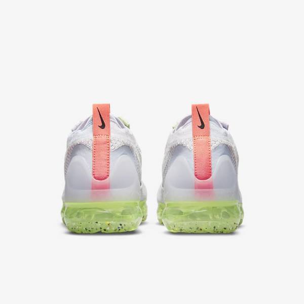 Αθλητικά Παπούτσια Nike Air VaporMax 2021 FK γυναικεια ανοιχτο Μπεζ ανοιχτο πρασινο μαυρα | NK156EKH