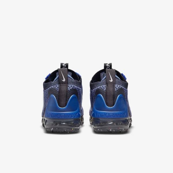 Αθλητικά Παπούτσια Nike Air VaporMax 2021 FK Older παιδικα μπλε ρουά ασπρα σκούρο γκρι μαυρα | NK735RHG