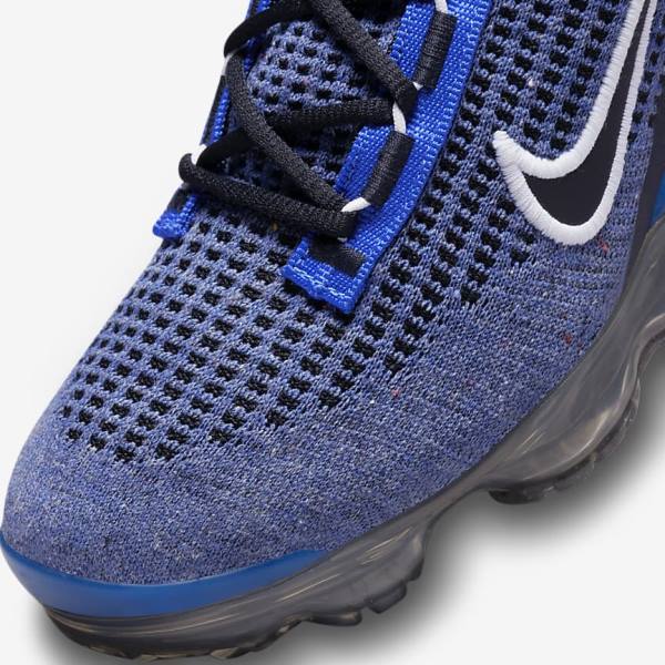 Αθλητικά Παπούτσια Nike Air VaporMax 2021 FK Older παιδικα μπλε ρουά ασπρα σκούρο γκρι μαυρα | NK735RHG