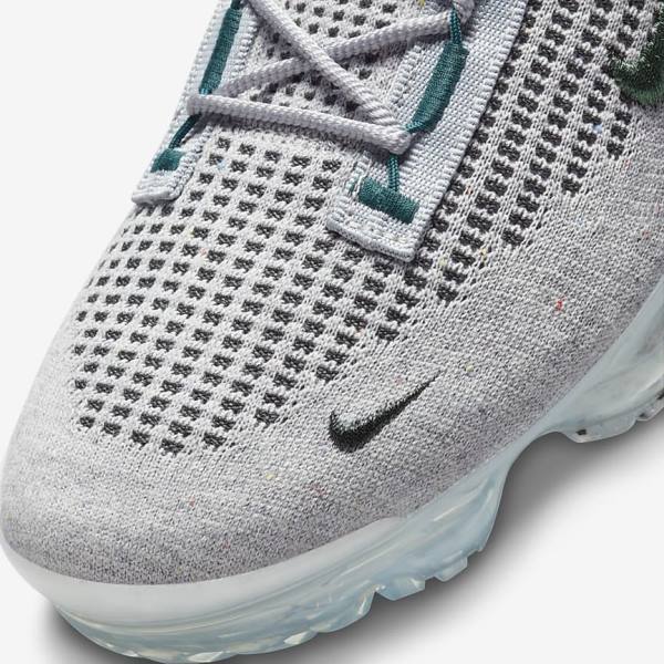 Αθλητικά Παπούτσια Nike Air VaporMax 2021 FK SE ανδρικα ανοιχτο Μπεζ μεταλλικός ασημι σκούρο τυρκουάζ | NK795ART