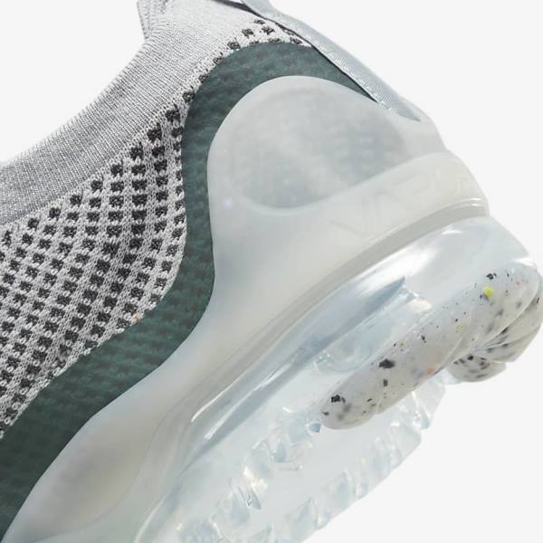 Αθλητικά Παπούτσια Nike Air VaporMax 2021 FK SE ανδρικα ανοιχτο Μπεζ μεταλλικός ασημι σκούρο τυρκουάζ | NK795ART