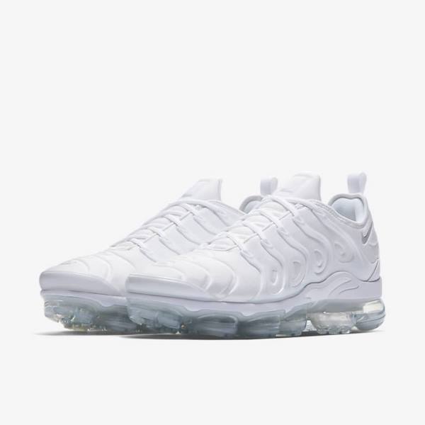 Αθλητικά Παπούτσια Nike Air VaporMax Plus ανδρικα ασπρα Πλατίνα ασπρα | NK159ZAD