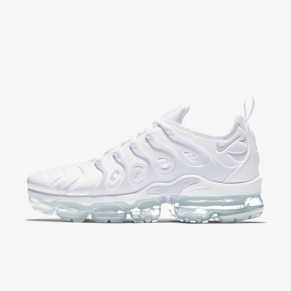 Αθλητικά Παπούτσια Nike Air VaporMax Plus ανδρικα ασπρα Πλατίνα ασπρα | NK159ZAD