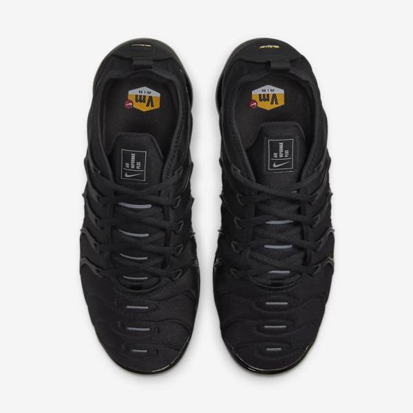 Αθλητικά Παπούτσια Nike Air VaporMax Plus ανδρικα μαυρα σκούρο γκρι | NK167SLV