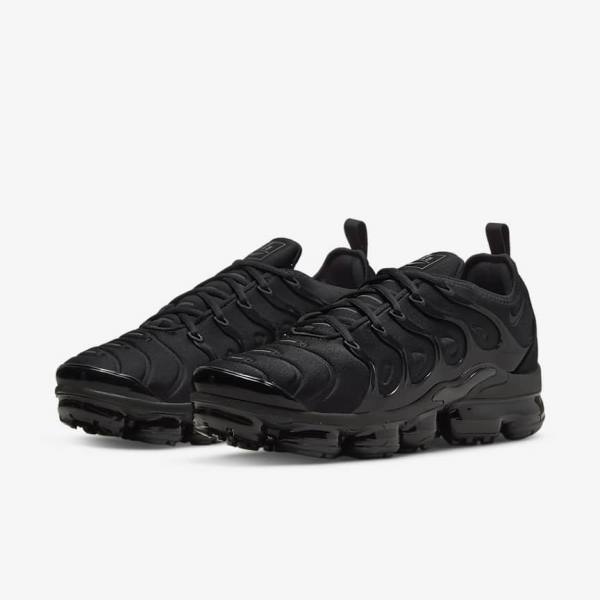 Αθλητικά Παπούτσια Nike Air VaporMax Plus ανδρικα μαυρα σκούρο γκρι | NK167SLV