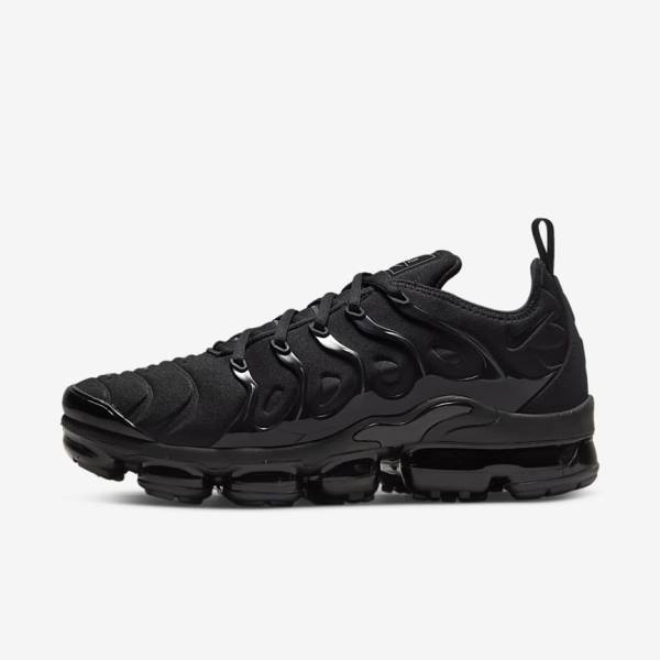 Αθλητικά Παπούτσια Nike Air VaporMax Plus ανδρικα μαυρα σκούρο γκρι | NK167SLV