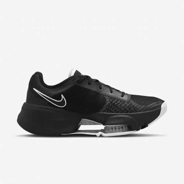 Αθλητικά Παπούτσια Nike Air Zoom SuperRep 3 HIIT Class γυναικεια μαυρα σκούρο γκρι ασπρα | NK937HTX