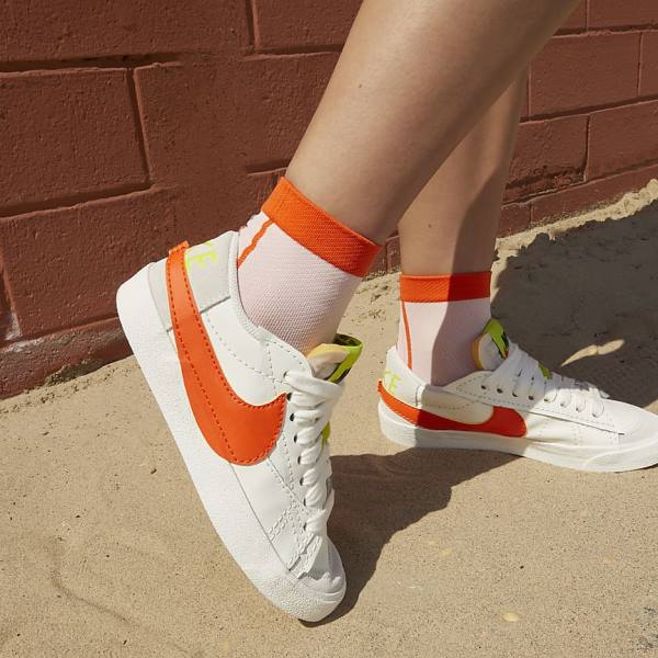 Αθλητικά Παπούτσια Nike Blazer Low 77 Jumbo γυναικεια πρασινο πορτοκαλι | NK436GSQ