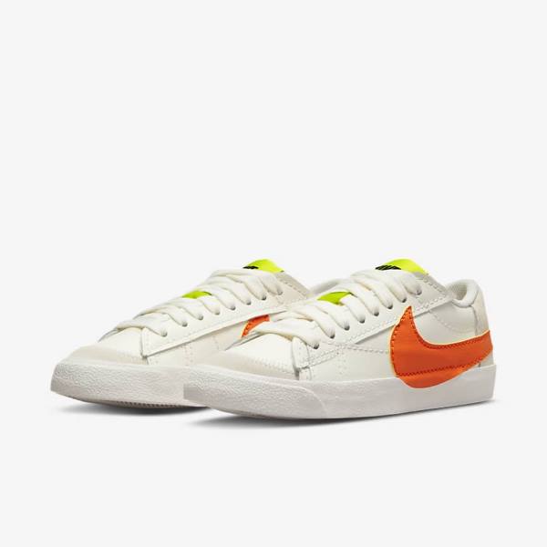 Αθλητικά Παπούτσια Nike Blazer Low 77 Jumbo γυναικεια πρασινο πορτοκαλι | NK436GSQ