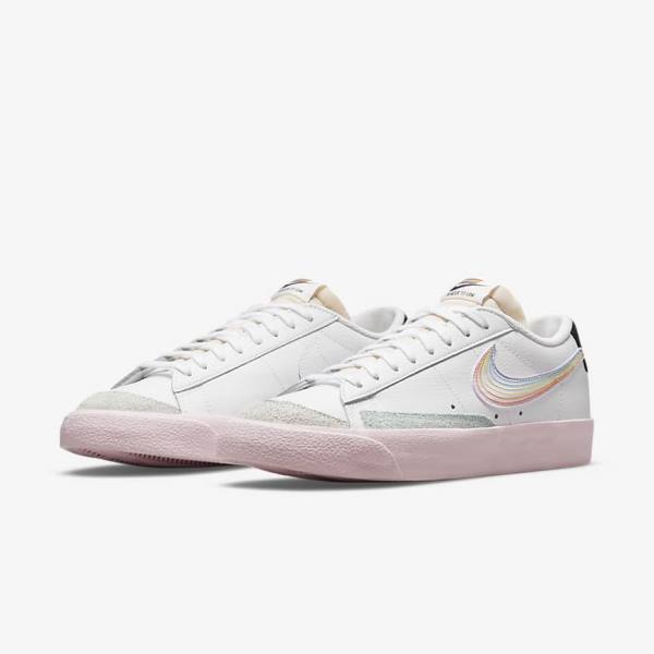 Αθλητικά Παπούτσια Nike Blazer Low 77 Vintage Be True ανδρικα ασπρα | NK270NAZ