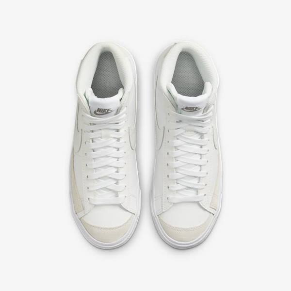 Αθλητικά Παπούτσια Nike Blazer Mid 77 Older παιδικα ασπρα ανοιχτο καφε ασπρα | NK253BVM