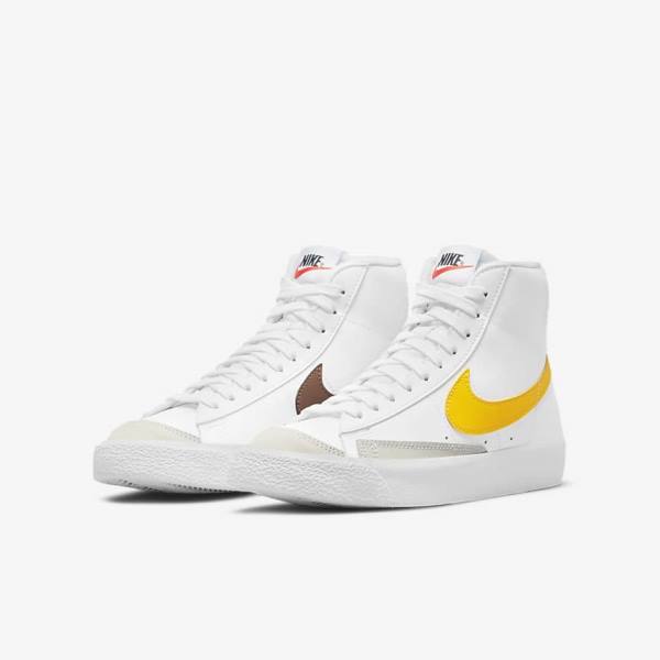 Αθλητικά Παπούτσια Nike Blazer Mid 77 Older παιδικα ασπρα | NK310EJV