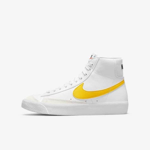 Αθλητικά Παπούτσια Nike Blazer Mid 77 Older παιδικα ασπρα | NK310EJV