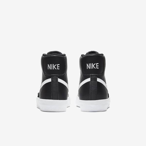 Αθλητικά Παπούτσια Nike Blazer Mid 77 Older παιδικα μαυρα ασπρα πορτοκαλι | NK769HUL