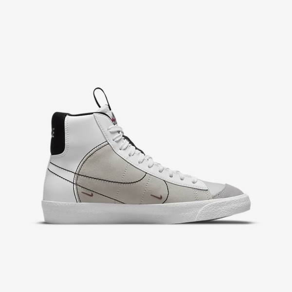 Αθλητικά Παπούτσια Nike Blazer Mid 77 SE Dance Older παιδικα ασπρα μαυρα ασπρα μπορντο | NK563VZC