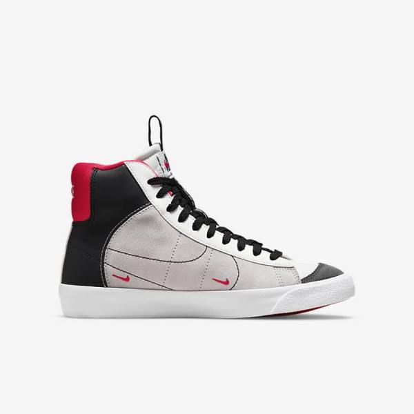 Αθλητικά Παπούτσια Nike Blazer Mid 77 SE Dance Older παιδικα ασπρα κοκκινα ανοιχτο γκρι μαυρα | NK723EWG