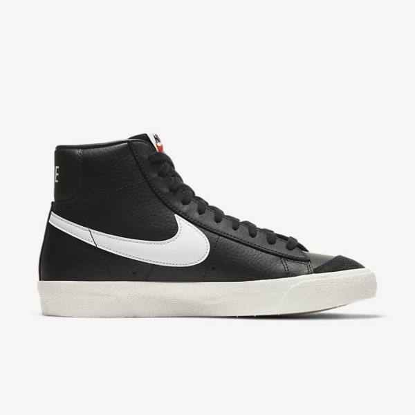 Αθλητικά Παπούτσια Nike Blazer Mid 77 Vintage ανδρικα μαυρα | NK526UKA