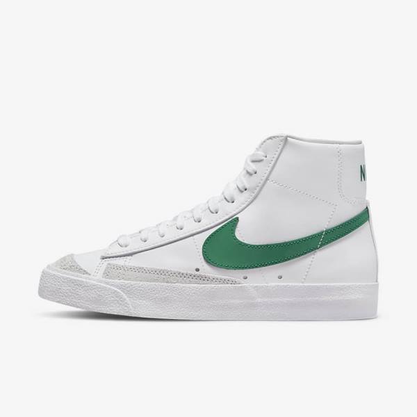 Αθλητικά Παπούτσια Nike Blazer Mid 77 Vintage γυναικεια ασπρα κοραλι | NK781WHX