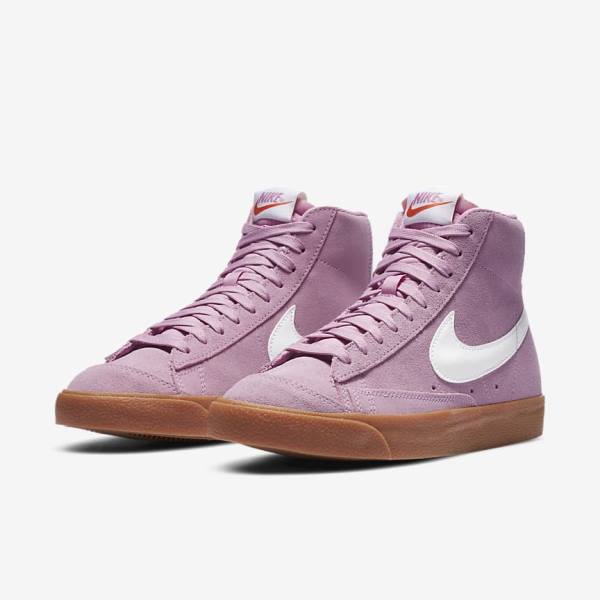 Αθλητικά Παπούτσια Nike Blazer Mid 77 γυναικεια ροζ καφε πορτοκαλι ασπρα | NK839SPB