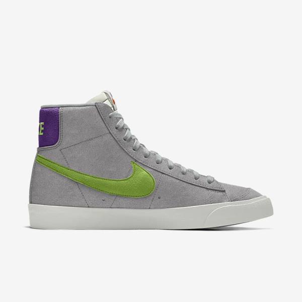 Αθλητικά Παπούτσια Nike Blazer Mid By You Custom ανδρικα Πολύχρωμο | NK381NWX