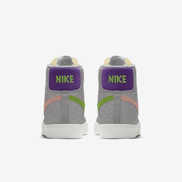 Αθλητικά Παπούτσια Nike Blazer Mid By You Custom ανδρικα Πολύχρωμο | NK381NWX