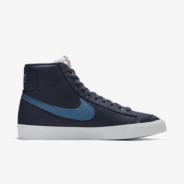 Αθλητικά Παπούτσια Nike Blazer Mid By You Custom ανδρικα Πολύχρωμο | NK892FTL