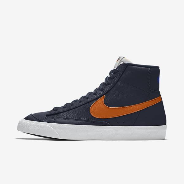 Αθλητικά Παπούτσια Nike Blazer Mid By You Custom ανδρικα Πολύχρωμο | NK892FTL