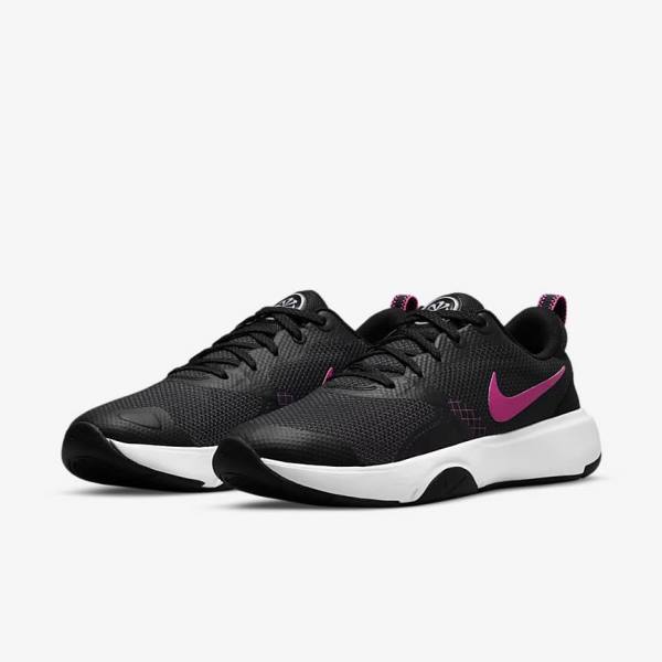 Αθλητικά Παπούτσια Nike City Rep TR γυναικεια μαυρα μωβ ροζ | NK470UQI