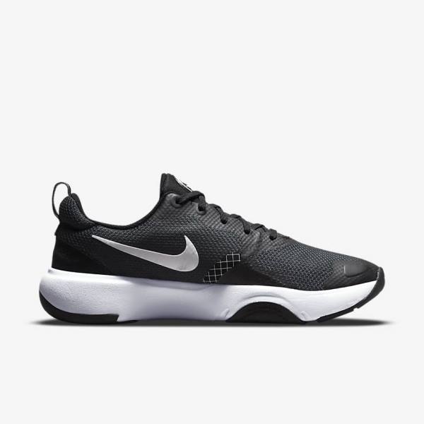 Αθλητικά Παπούτσια Nike City Rep TR γυναικεια μαυρα σκούρο γκρι ασπρα | NK809XYM