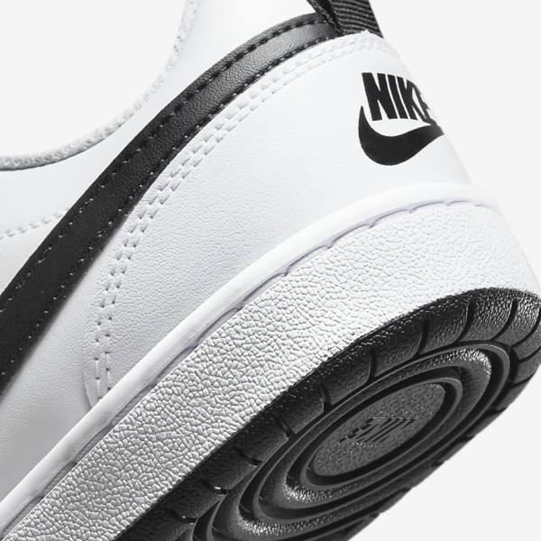 Αθλητικά Παπούτσια Nike Court Borough Low 2 Older παιδικα ασπρα μαυρα κοκκινα | NK796XYG