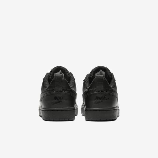 Αθλητικά Παπούτσια Nike Court Borough Low 2 Older παιδικα μαυρα | NK925CFJ