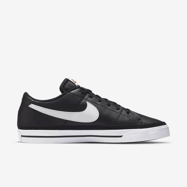 Αθλητικά Παπούτσια Nike Court Legacy ανδρικα μαυρα ασπρα | NK401NCY