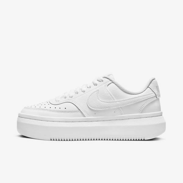 Αθλητικά Παπούτσια Nike Court Vision Alta γυναικεια ασπρα | NK906RTF