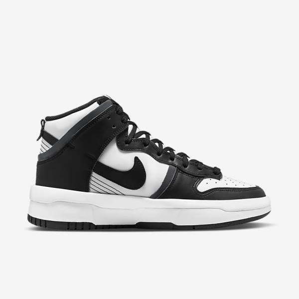 Αθλητικά Παπούτσια Nike Dunk High Up γυναικεια ασπρα σκούρο γκρι μαυρα | NK802SWY