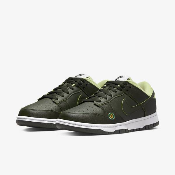 Αθλητικά Παπούτσια Nike Dunk Low LX γυναικεια Ελιά πρασινο | NK106UNJ