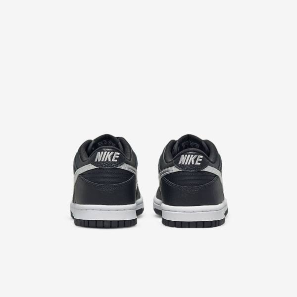 Αθλητικά Παπούτσια Nike Dunk Low Older παιδικα μαυρα γκρι ασπρα | NK810LVA