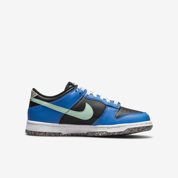 Αθλητικά Παπούτσια Nike Dunk Low SE Older παιδικα μαυρα ανοιχτο μπλε ροζ μεντα | NK731EIR